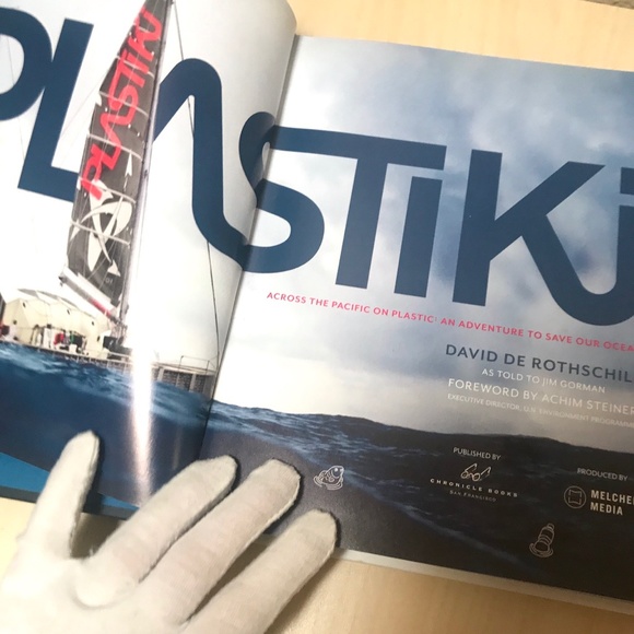 Book Hardcover: Plastiki: Across The Pacific on Plastic.NWT - Picture 4 of 9